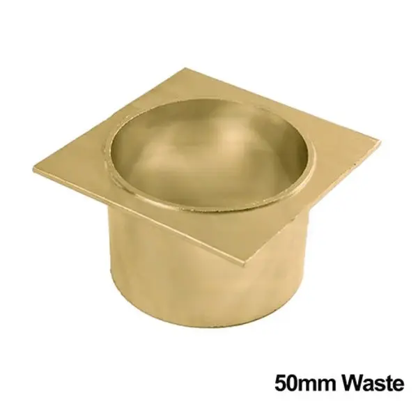 Lauxes Matte Yellow Gold Pop Waste(50mm)