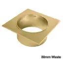 Lauxes Matte Yellow Gold Pop Waste(80mm)