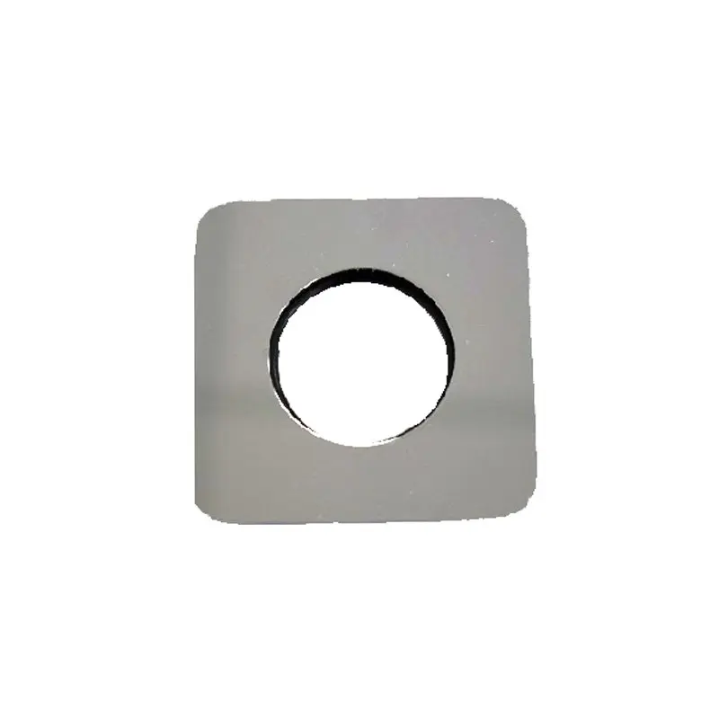 Square Chrome Cover Plate 80*80mm