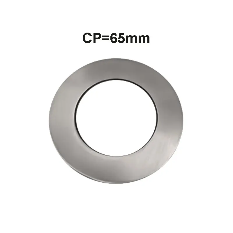 Brushed Nickel Cover Plate 65mm