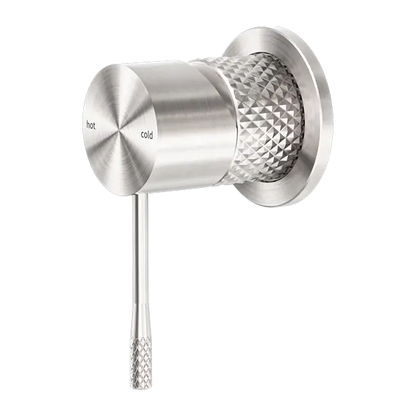 OPAL SHOWER MIXER 60MM PLATE BRUSHED NICKEL