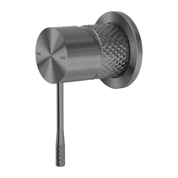 OPAL SHOWER MIXER 60MM PLATE GRAPHITE