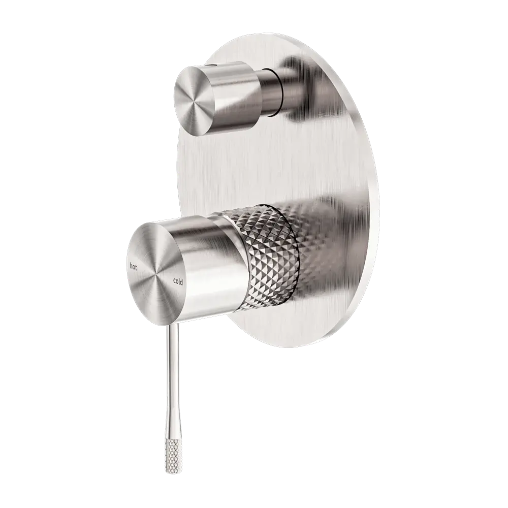 OPAL SHOWER MIXER WITH DIVERTOR BRUSHED NICKEL