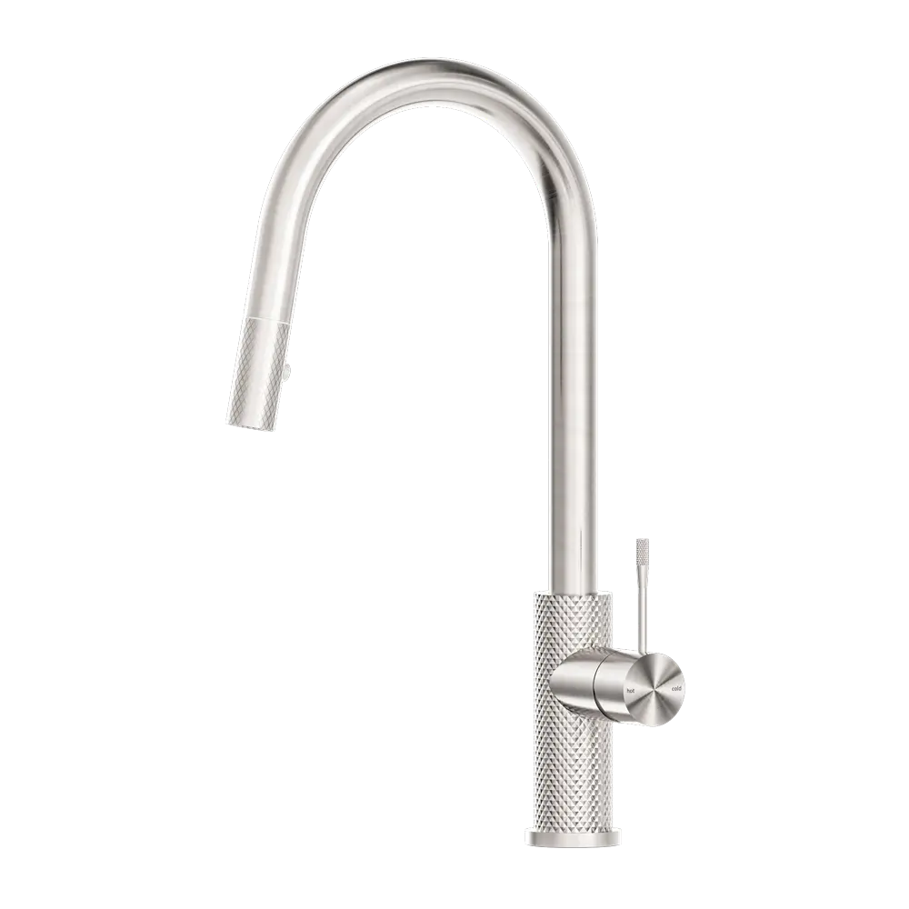 OPAL PULL OUT SINK MIXER WITH VEGIE SPRAY FUNCTION BRUSHED NICKEL