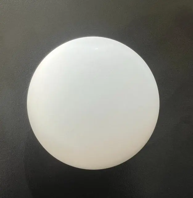 Matte White Ceramic Cap for Pop-up Waste 