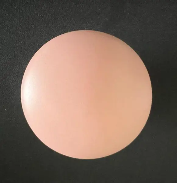 Matte Pink Ceramic Cap for Pop-up Waste 