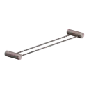 OPAL DOUBLE TOWEL RAIL 600MM BRUSHED BRONZE