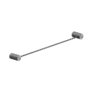 OPAL SINGLE TOWEL RAIL 800MM GRAPHITE