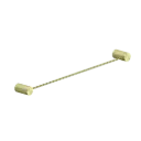 OPAL SINGLE TOWEL RAIL 800MM BRUSHED GOLD