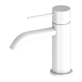 MECCA MATTE WHITE BASIN MIXER