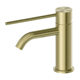 MECCA CARE BRUSHED GOLD BASIN MIXER