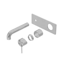 MECCA WALL BASIN/BATH MIXER 120MM TRIM KITS ONLY GUN METAL 