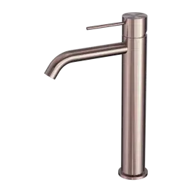 MECCA TALL BRUSHED BRONZE BASIN MIXER