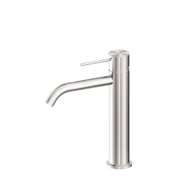 MECCA MID TALL BRUSHED NICKEL BASIN MIXER