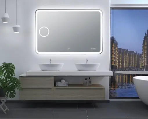 1200x800mm Front Lit LED Mirror