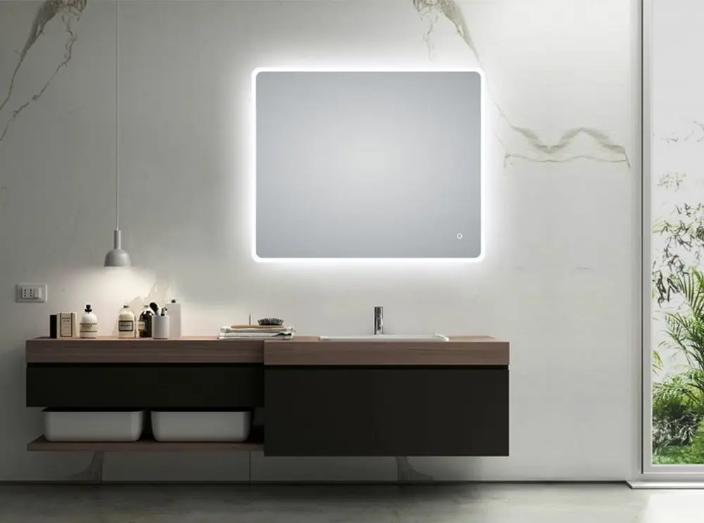 900x750mm Acrylic Backlit LED Mirror