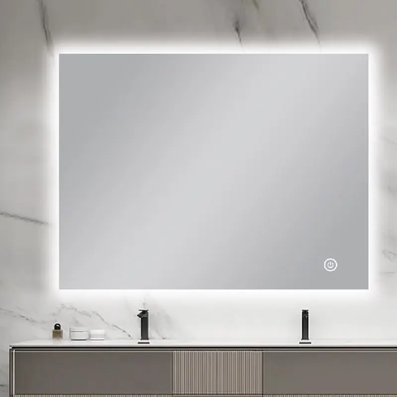 900x750mm Rectangle 3 Colour Back Lit LED Mirror 