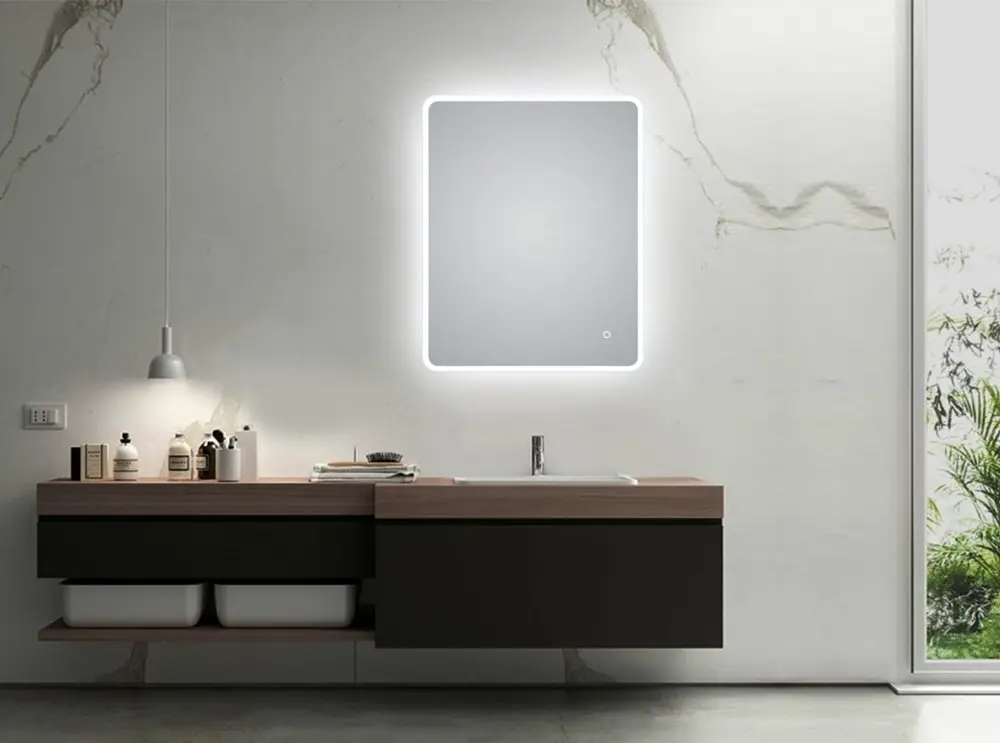 600x750mm Acrylic Backlit LED Mirror