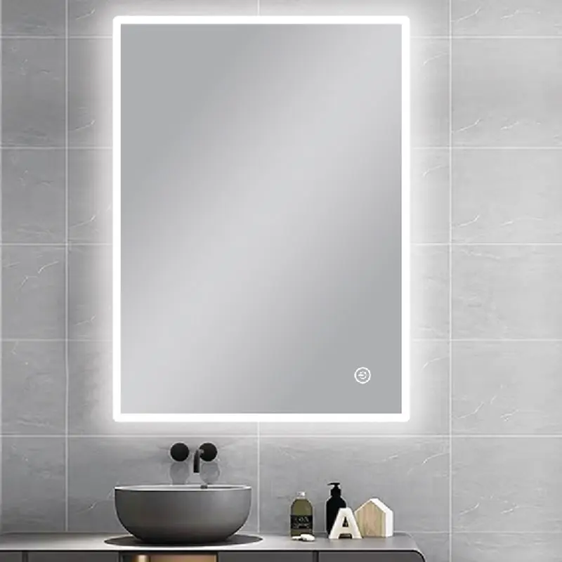 600x750mm Rectangle 3 Colour Front Lit LED Mirror