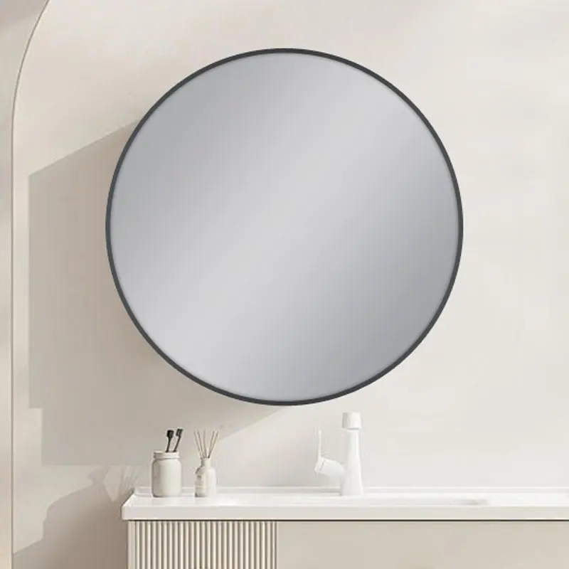 600mm Gunmetal Framed Mirror