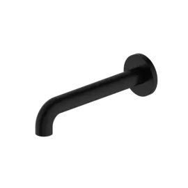 MECCA BASIN/BATH SPOUT ONLY 120MM MATTE BLACK 