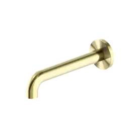MECCA BASIN/BATH SPOUT ONLY 120MM BRUSHED GOLD 