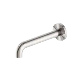 MECCA BRUSHED NICKEL BASIN/BATH SPOUT ONLY 185MM