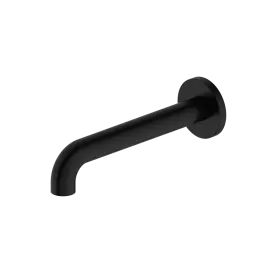 MECCA MATTE BLACK BASIN/BATH SPOUT ONLY 230MM