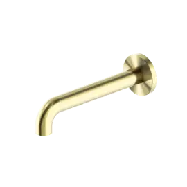 MECCA BRUSHED GOLD BASIN/BATH SPOUT ONLY 230MM