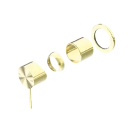 MECCA SHOWER MIXER 60MM PLATE TRIM KITS ONLY BRUSHED GOLD 