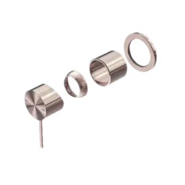 MECCA SHOWER MIXER 60MM PLATE TRIM KITS ONLY BRUSHED BRONZE 