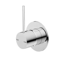 MECCA CHROME SHOWER MIXER 80MM PLATE