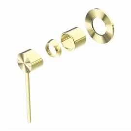 MECCA CARE SHOWER MIXER TRIM KITS ONLY BRUSHED GOLD 