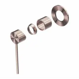 MECCA CARE SHOWER MIXER TRIM KITS ONLY BRUSHED BRONZE 