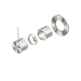 MECCA BRUSHED NICKEL SHOWER MIXER HANDLE UP 80MM PLATE TRIM KITS ONLY