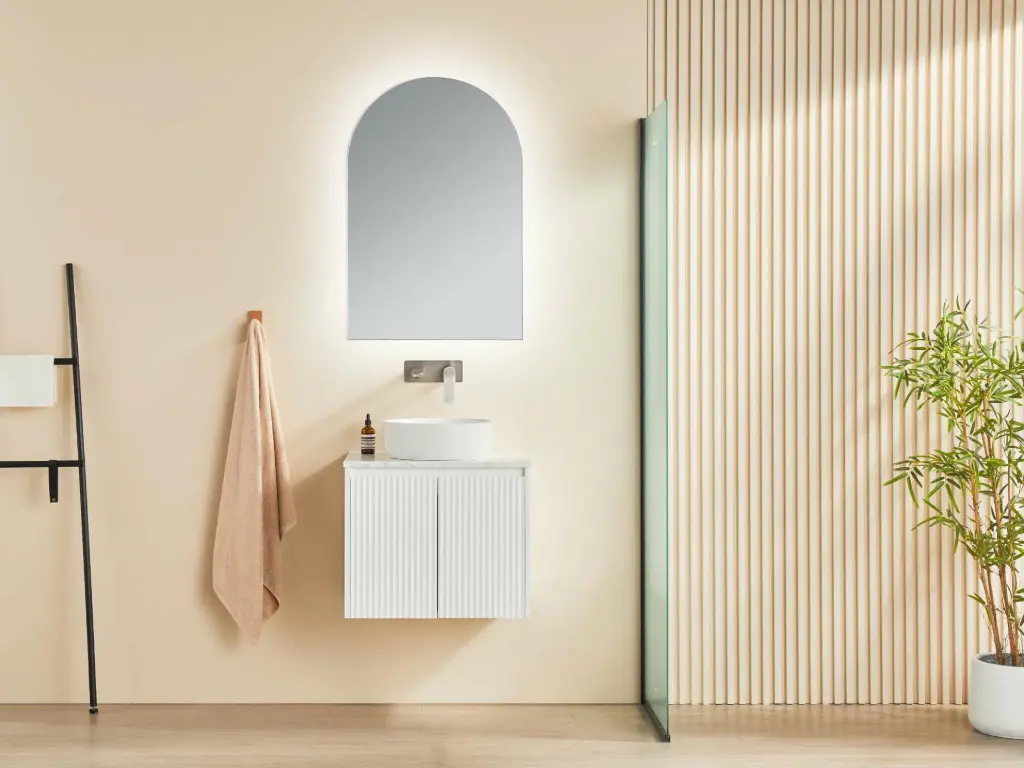 Brindabella Wall Hung Vanity – No Drawers – Matte White