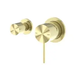MECCA BRUSHED GOLD SHOWER MIXER WITH HORIZONTAL 2 WAY DIVERTOR