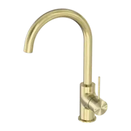 MECCA BRUSHED GOLD KITCHEN MIXER