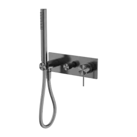 MECCA SHOWER MIXER DIVERTOR SYSTEM GUN METAL 