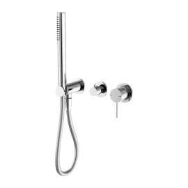 MECCA SHOWER MIXER DIVERTOR SYSTEM SEPARATE BACK PLATE CHROME 