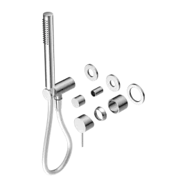 MECCA SHOWER MIXER DIVERTOR SYSTEM SEPARATE BACK PLATE TRIM KITS ONLY CHROME 