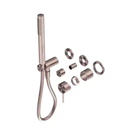 MECCA SHOWER MIXER DIVERTOR SYSTEM SEPARATE BACK PLATE TRIM KITS ONLY BRUSHED BRONZE 