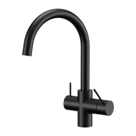 MECCA 3 WAY FILTERED MIXER TAP MATTE BLACK 