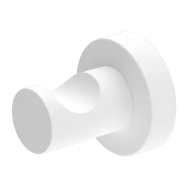 MECCA ROBE HOOK MATTE WHITE 