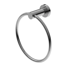 MECCA HAND TOWEL RING CHROME 