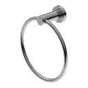 MECCA HAND TOWEL RING CHROME 