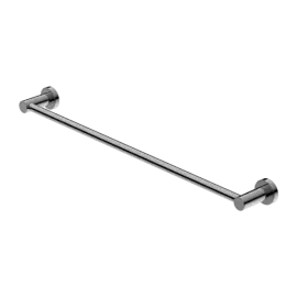 MECCA SINGLE TOWEL RAIL 600MM CHROME 