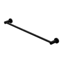 MECCA SINGLE TOWEL RAIL 600MM MATTE BLACK 