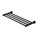 MECCA TOWEL RACK MATTE BLACK 