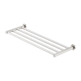 MECCA TOWEL RACK BRUSHED NICKEL 